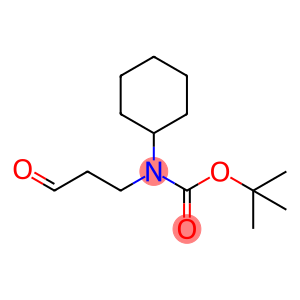 tert-butyl cyclohexyl2-formylethylcarbamate