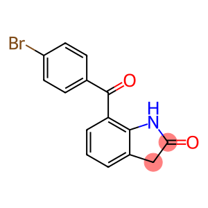 7-(4-溴代苯甲酰基)吲哚-2-酮