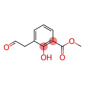 Benzoic acid, 2-hydroxy-3-(2-oxoethyl)-, methyl ester