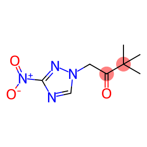 1-{3-nitro-1H-1,2,4-triazol-1-yl}-3,3-dimethyl-2-butanone