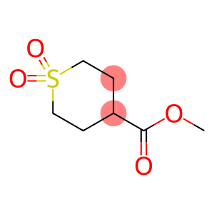 四氢-2H-噻喃-4-羧酸甲酯1,1-二氧化物