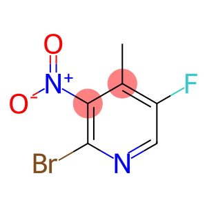 2-bromo-5-fluoro-4-methyl-3-nitro-pyridine