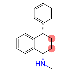 1-Naphthalenamine, 1,2,3,4-tetrahydro-N-methyl-4-phenyl-, (1S,4S)-