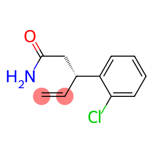 (S)-3-(2-CHLOROPHENYL)PENT-4-ENAMIDE