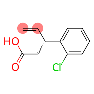 (R)-3-(2-CHLOROPHENYL)PENT-4-ENOIC ACID