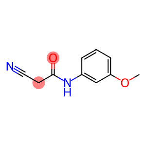 2-cyano-N-(3-methoxyphenyl)acetamide