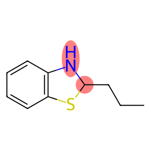 Benzothiazole, 2,3-dihydro-2-propyl- (9CI)