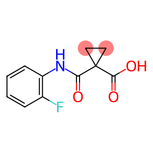 1-((2-氟苯基)氨基甲酰基)环丙烷甲酸(卡博替尼杂质)