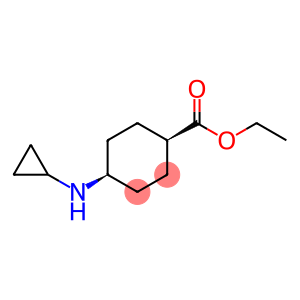 Cyclohexanecarboxylic acid, 4-(cyclopropylamino)-, ethyl ester, cis-
