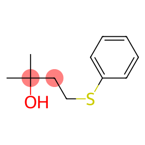 2-甲基-4-苯基硫基-2-丁醇