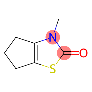 {2H-Cyclopenta[d]thiazol-2-one,} 3,4,5,6-tetrahydro-3-methyl-