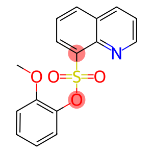 2-methoxyphenyl 8-quinolinesulfonate