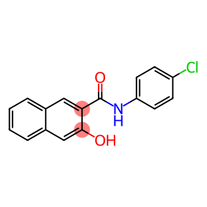 N-(4-chlorophenyl)-3-hydroxynaphthalene-2-carboxamide