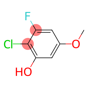 Phenol,  2-chloro-3-fluoro-5-methoxy-