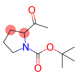 1-Pyrrolidinecarboxylic acid, 2-acetyl-, 1,1-dimethylethyl e...