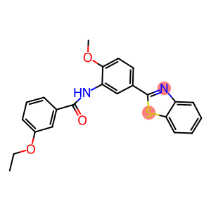N-[5-(1,3-benzothiazol-2-yl)-2-methoxyphenyl]-3-ethoxybenzamide