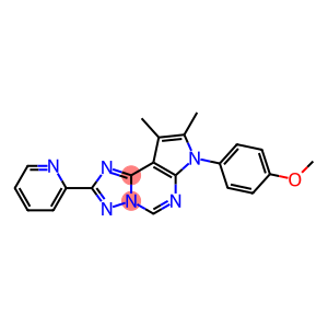 7-(4-methoxyphenyl)-8,9-dimethyl-2-(pyridin-2-yl)-7H-pyrrolo[3,2-e][1,2,4]triazolo[1,5-c]pyrimidine