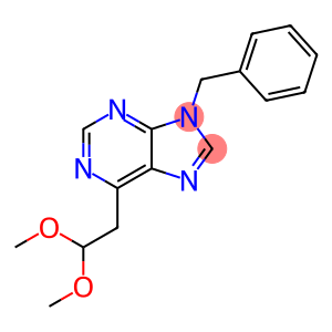 9-Benzyl-6-(2,2-dimethoxyethyl)-9H-purine