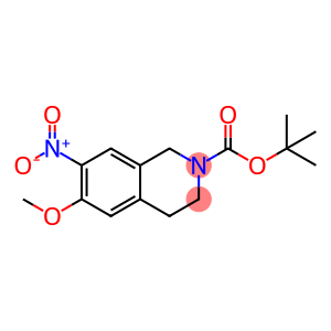 tert-Butyl6-methoxy-7-nitro-1,2,3,4-tetrahydroisoquinoline-2-carboxylate