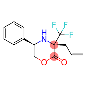 2-Morpholinone, 5-phenyl-3-(2-propen-1-yl)-3-(trifluoromethyl)-, (3S,5R)-