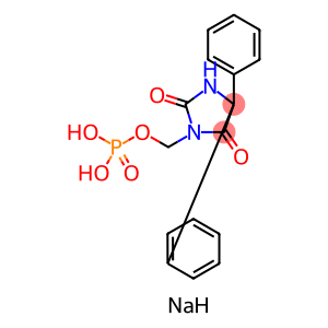 disodium (2,5-dioxo-4,4-diphenylimidazolidin-1-yl)methyl phosphate