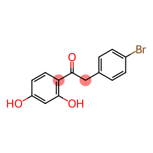 2-(4-bromophenyl)-1-(2,4-dihydroxyphenyl)ethanone