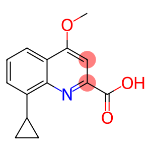 2-Quinolinecarboxylic acid, 8-cyclopropyl-4-methoxy-