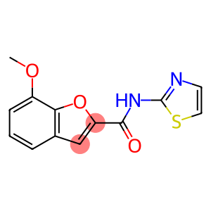 7-methoxy-N-(1,3-thiazol-2-yl)-1-benzofuran-2-carboxamide