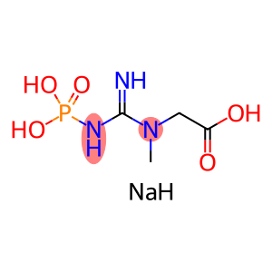 N-[Imino(phosphonoamino)methyl]-N-methylglycine, disodium salt