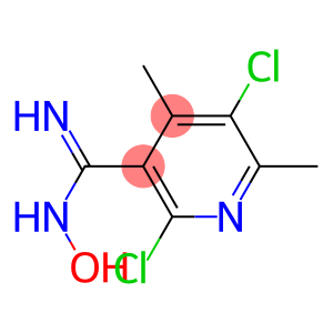 2,5-dichloro-N-hydroxy-4,6-dimethylpyridine-3-carboximidamide