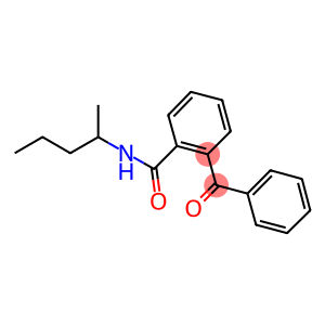 2-benzoyl-N-(1-methylbutyl)benzamide