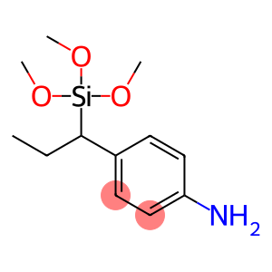 4-(1-(Trimethoxysilyl)propyl)aniline