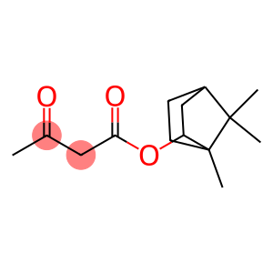 3-Oxobutanoic acid 1,7,7-trimethylbicyclo[2.2.1]heptan-2-yl ester