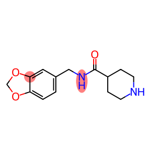 PIPERIDINE-4-CARBOXYLIC ACID (BENZO[1,3]DIOXOL-5-YLMETHYL)-AMIDE