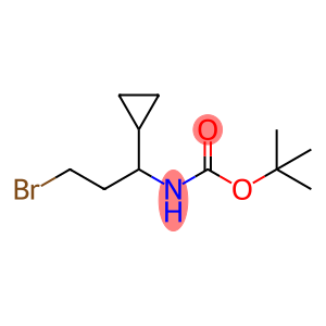 TERT-BUTYL 3-BROMO-1-CYCLOPROPYLPROPYLCARBAMATE