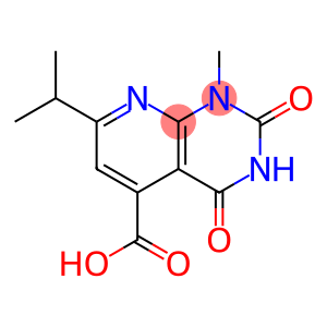 7-异丙基-1-甲基-2,4-二氧-1,2,3,4-四氢-吡啶并[2,3-D]嘧啶-5-羧酸