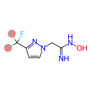 1H-Pyrazole-1-ethanimidamide, N-hydroxy-3-(trifluoromethyl)-, [C(Z)]-