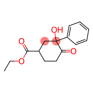 ethyl 3-hydroxy-4-oxo-3-phenyl-cyclohexane-1-carboxylate