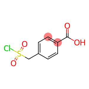 4-Chlorosulfonylmethyl-benzoic acid