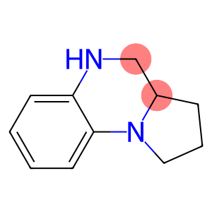 Pyrrolo[1,2-a]quinoxaline, 1,2,3,3a,4,5-hexahydro-, (-)- (9CI)