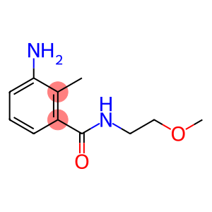 3-amino-N-(2-methoxyethyl)-2-methylbenzamide