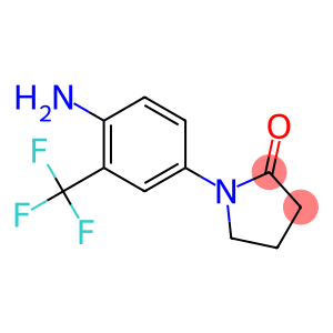 1-[4-AMINO-3-(TRIFLUOROMETHYL)PHENYL]PYRROLIDIN-2-ONE