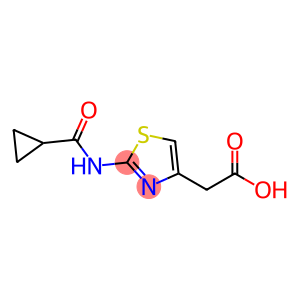 2-(2-CYCLOPROPANEAMIDO-1,3-THIAZOL-4-YL)ACETIC ACID