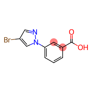 3-(4-Bromopyrazol-1-yl)benzoic acid