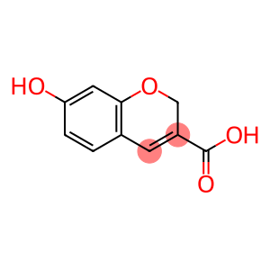 2H-1-Benzopyran-3-carboxylic acid, 7-hydroxy-