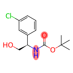 (R)-b-(Boc-氨基)-3-氯苯乙醇