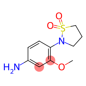 4-(1,1-Dioxo-1lambda*6*-isothiazolidin-2-yl)-3-methoxy-phenylamine