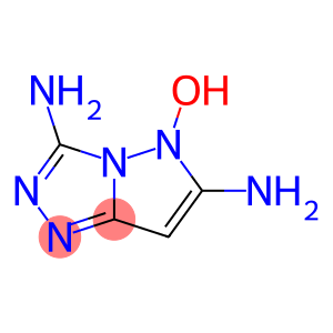 5H-Pyrazolo[5,1-c]-1,2,4-triazole-3,6-diamine,  5-hydroxy-