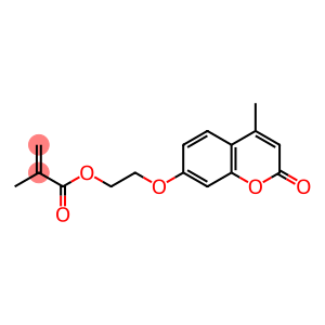 2-Propenoic acid, 2-methyl-, 2-[(4-methyl-2-oxo-2H-1-benzopyran-7-yl)oxy]ethyl ester