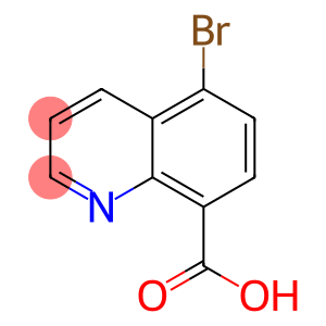 8-Quinolinecarboxylic acid, 5-bromo-